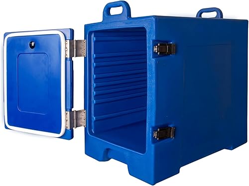 Miniatura 62 de Transportadora de bandeja de alimentos Carlisle Cateraide, con aislamiento, con carga frontal, con capacidad para 5 bandejas, Marrón, 1