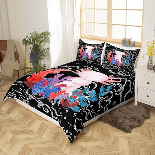 Vista 148 de Feelyou Juego de ropa de cama de coche de carreras para niños, juego de funda de edredón de deportes extremos para niños y niños, funda de edredón