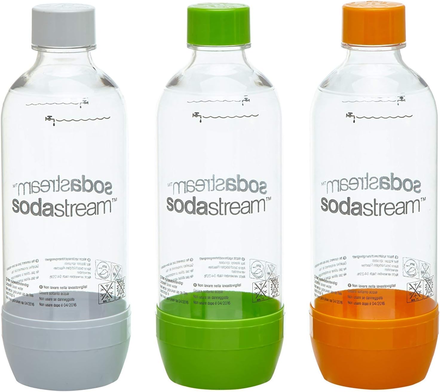 SodaStream Lot De 3 Goupilles Pour Bouteilles En Verre Et En