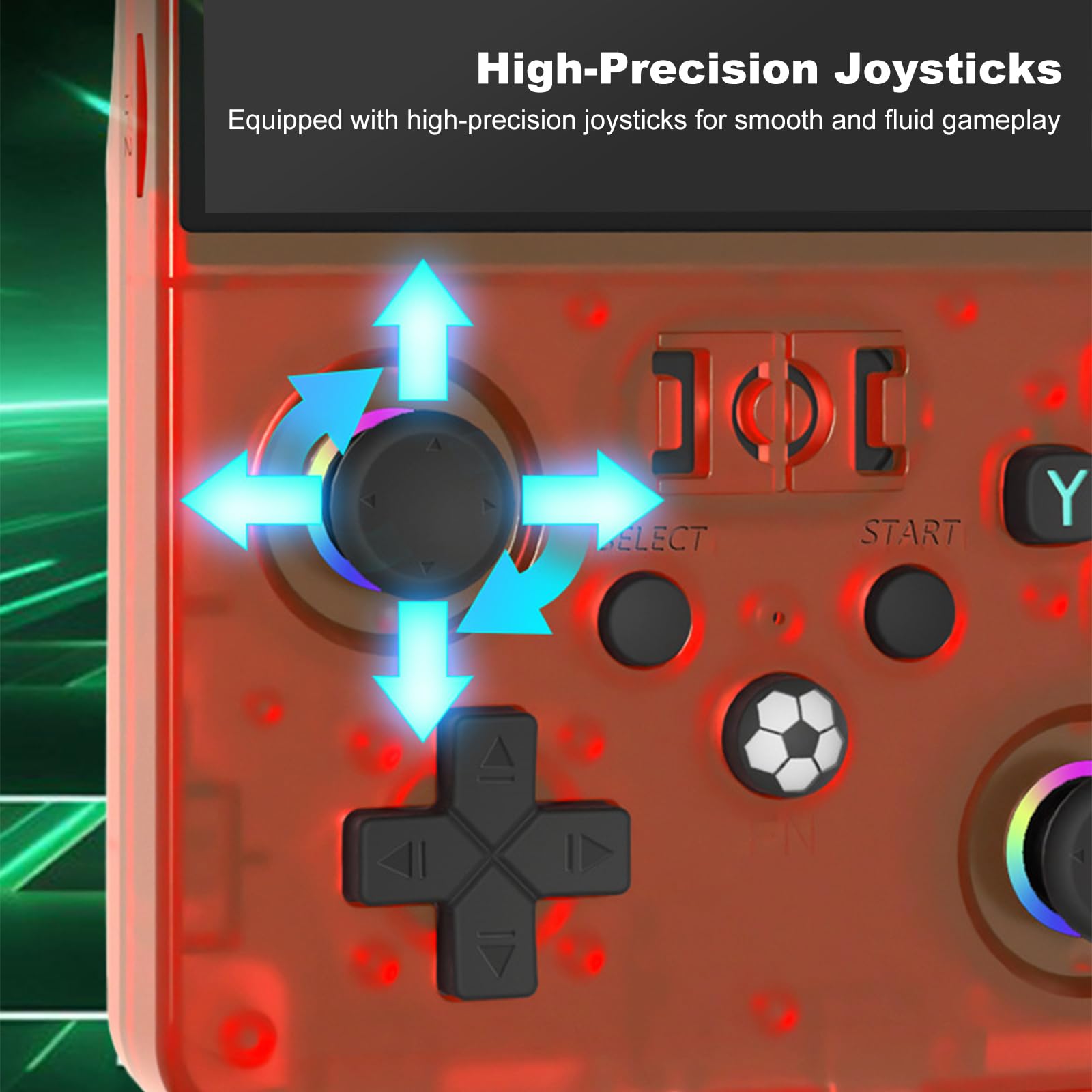 Console di Gioco Retro Portatile con Schermo IPS HD da 4,5 Pollici, Recherabile, con Batteria da 4000mAh, sstema Open Source, Perfetta per Viaggi, Ufficio e Passeggiate all'Aperto