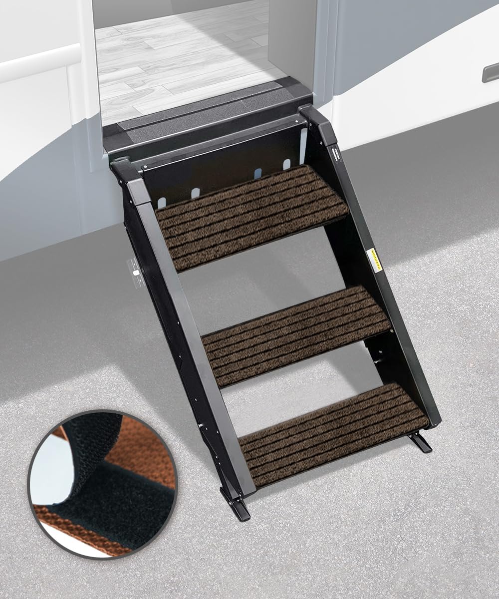 zenicham RV Step Covers, NonSlip RV Stair Covers with