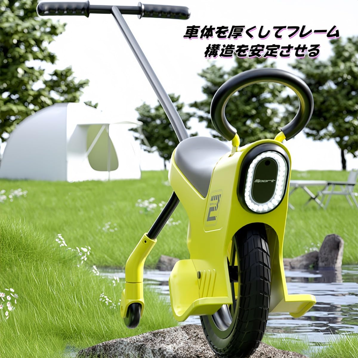 Amazon.co.jp: Demanca 軽量コンパクト 3輪ベビーカー 折りたたみ 