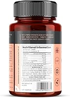 Vista 2 de pureclinica CoQ10-300mg x 540 tabletas (6 botellas con 90 tabletas cada una - 18 meses de suministro) con vitamina C y extracto de pimienta negra