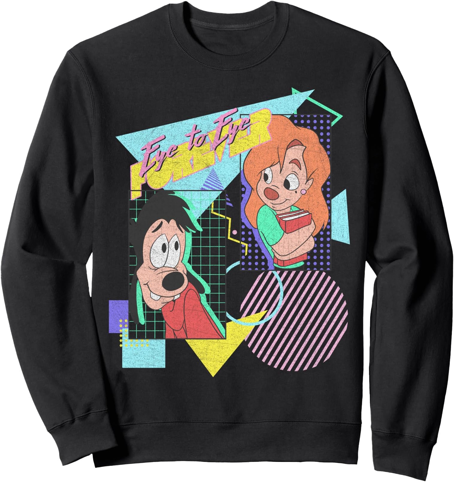 A Goofy Movie Max & Roxanne Eye To Eye Forever Sweatshirt
