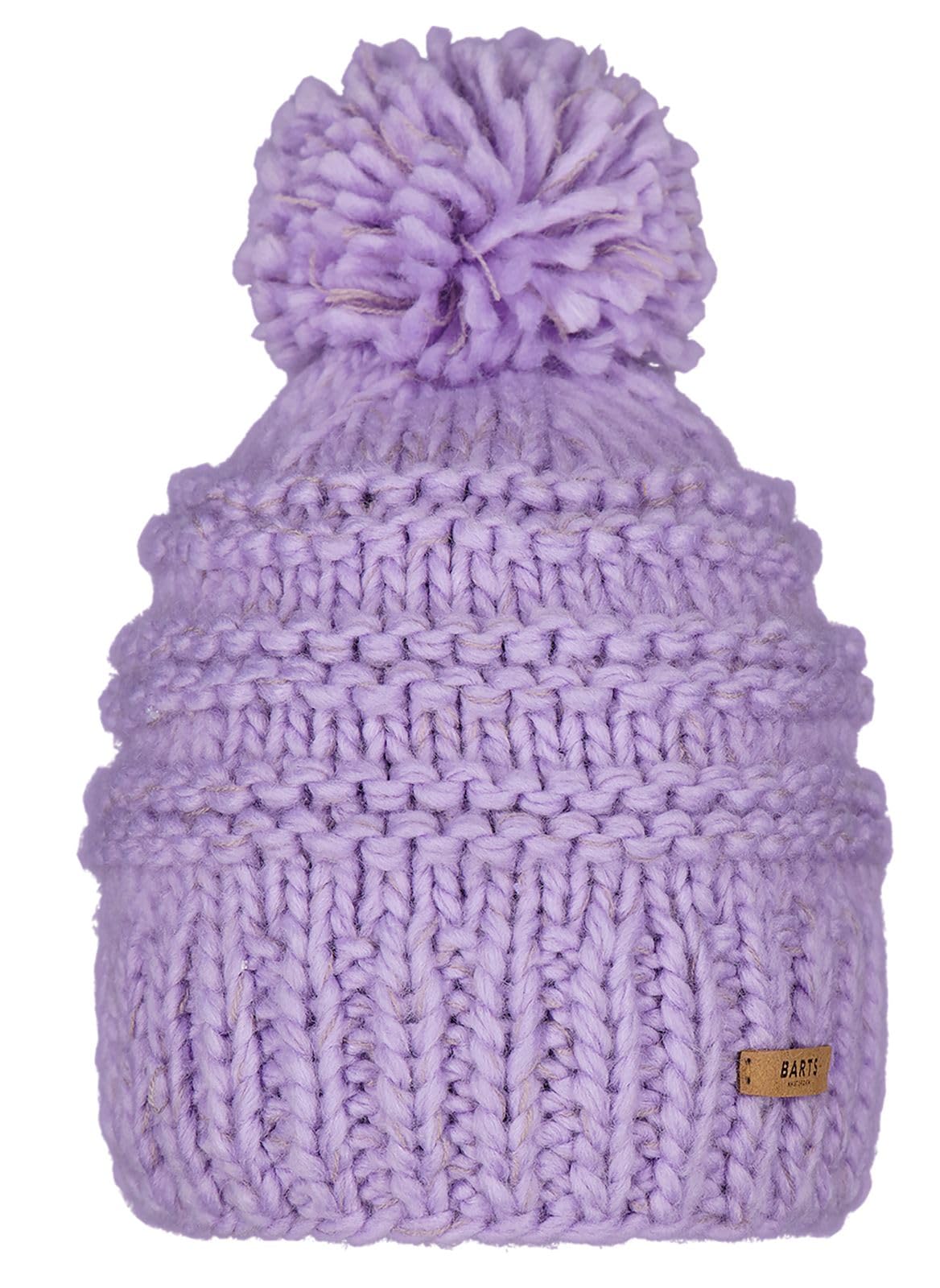 Barts Women's Lilac Jasmin Beanie Ski Hats Bobble Hat (One Size - )