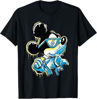 Mickey Mouse Icy Cool Paint Drip T-Shirt
