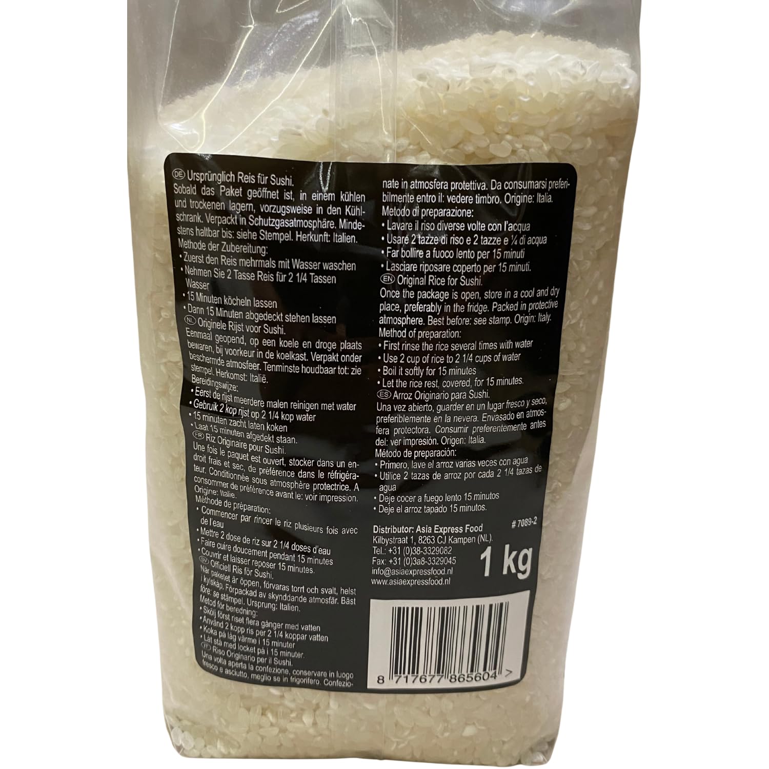 Royal Orient Sushi Reis - Multipack 10 x 1 kg Vorratspackung