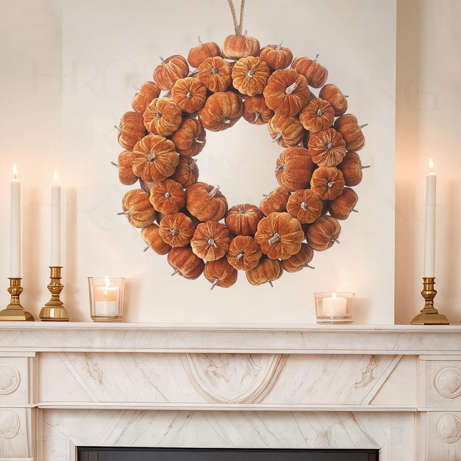 Ghirlande Autunnali Decorazione Artificiale Rustica da Raccolto 45 cm
