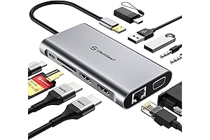 UtechSmart USB Docking Station: The Ultimate Laptop Powerhouse for Triple-Screen Productivity