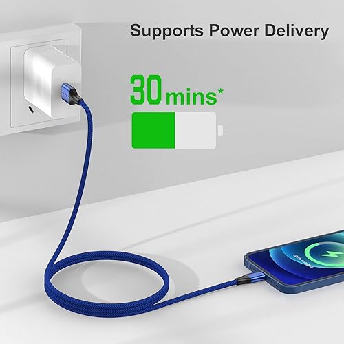 Miniatura 4 de Cable cargador plateado para iPhone