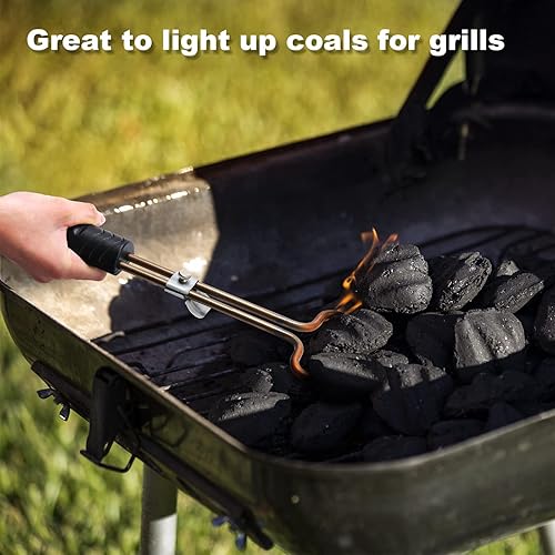 Miniatura 7 de KITOSUN Arrancador de carbón eléctrico de 600 W  Parrilla de barbacoa superior, encendedor de carbón, briquetas de encendido fácil y rápido, sin