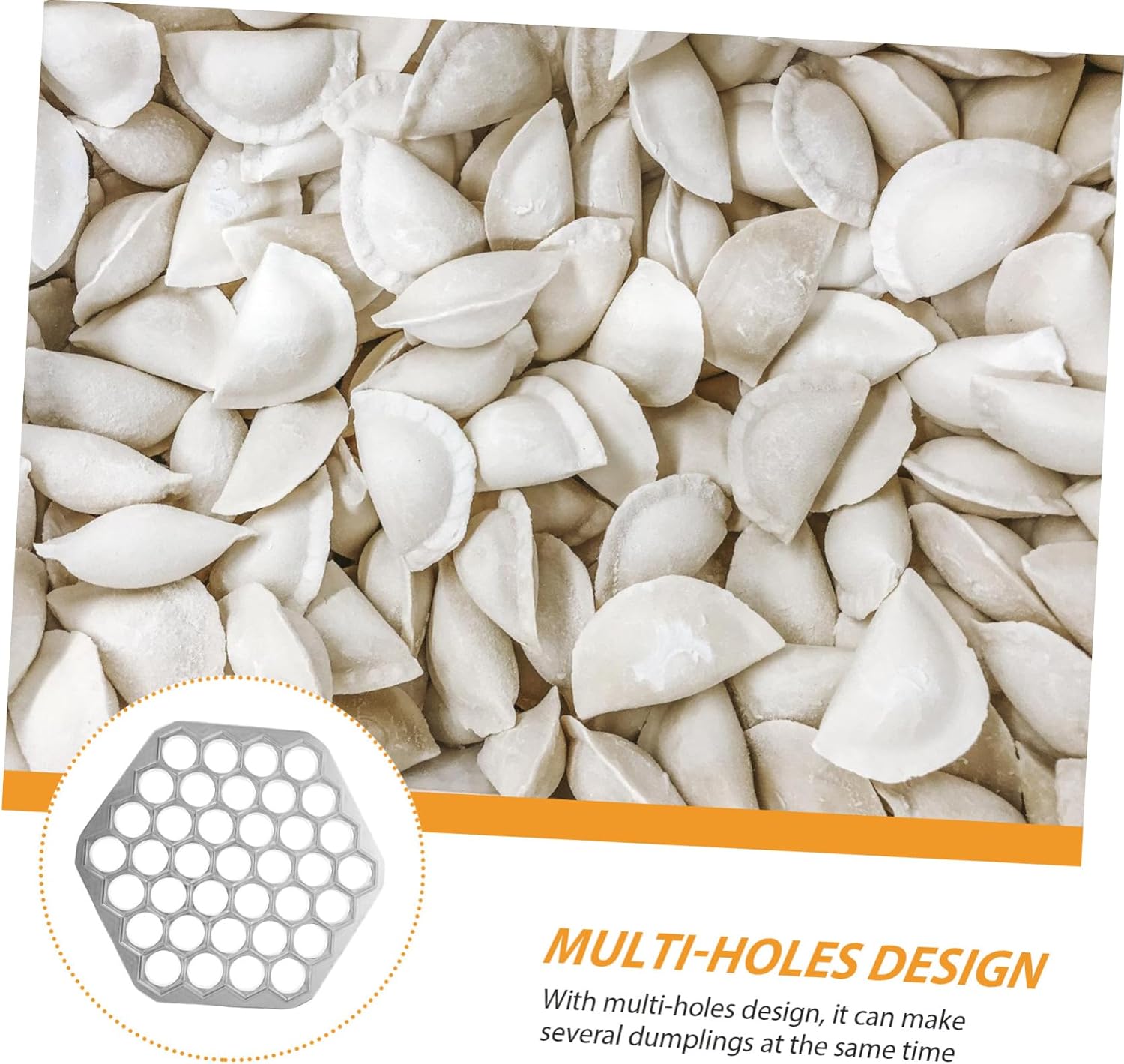 PRETYZOOM Russian Dumpling Mold Tool Reusable Multi Maker for Easy Dumpling Preparation Compact Design for Kitchen Convenience for Homemade Ravioli and Pastries