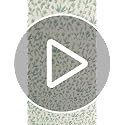 Image of Floral Garden Pattern Paint Roller - 6-Inch Embossed Rubber Roller for Wall Texture, Home Decor, and DIY Art Projects (DPR-05)