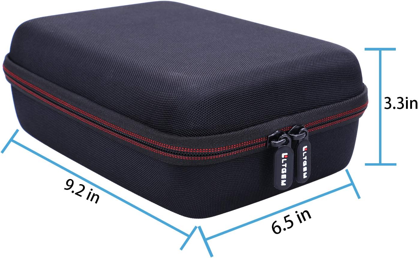LTGEM Action Camera Case Compatible with DJI Osmo Action 6 / Action 5 Pro/Action 4 / Action 3/360 Camera or GoPro Hero Series Portable Camera Carrying Cases (Case Only)
