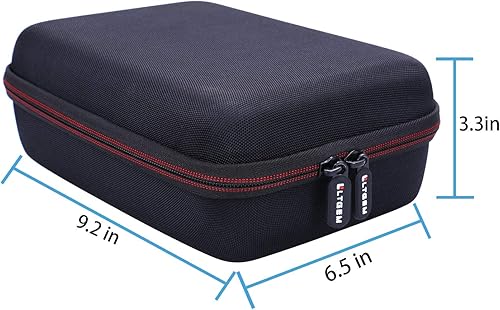 Miniatura 3 de LTGEM Funda de transporte rígida para GoPro Hero 11 / 10 / 9 / 8 / 7 / 6 / 5 / Hero (2018) o cámara de acción digital impermeable GoPro Max, con 4