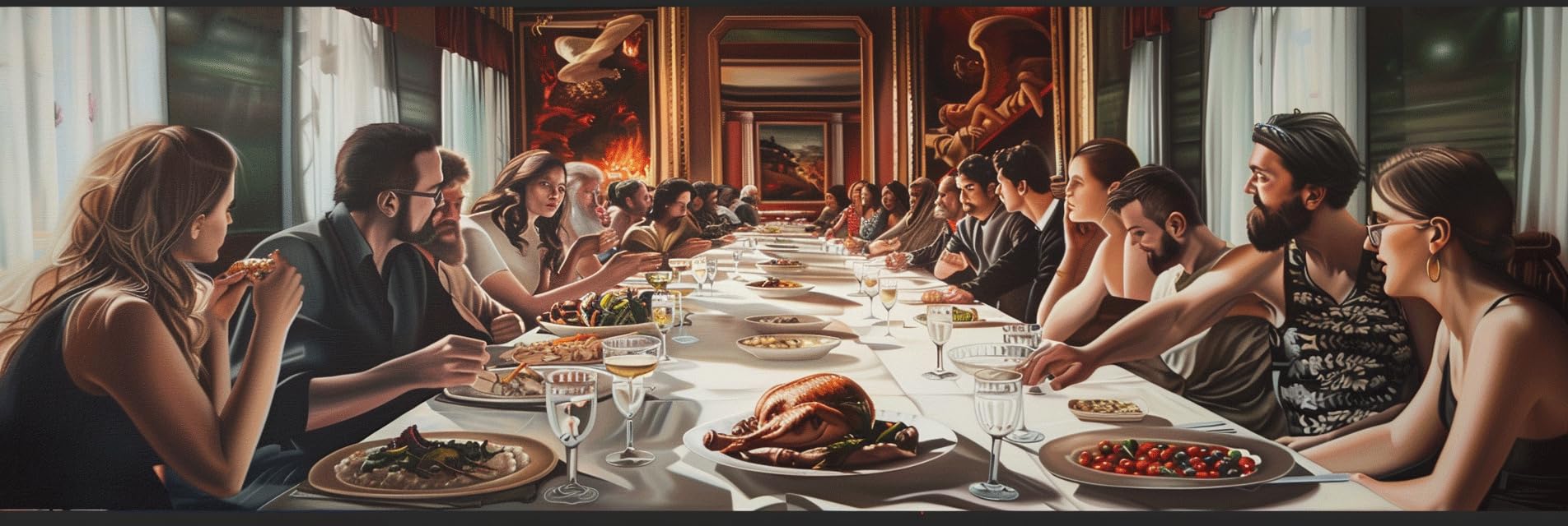 Large Paint by Numbers for Adults Woman Paint by Numbers Kits Abstract Paint by Numbers for Adults Beginner, DIY Painting with Paintbrushes and Acrylic Pigment, Hobbies for Adults Crafts 60x20cm