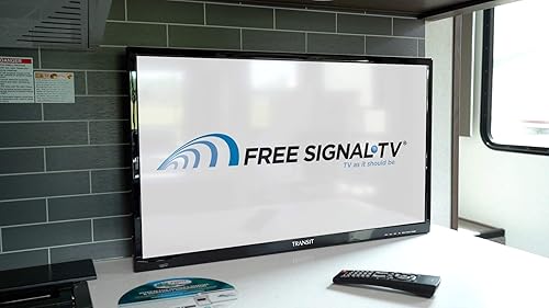 Miniatura 2 de FREE SIGNAL TV Transit - Televisor de pantalla plana de 12 voltios para RV, TV de 22 pulgadas con pantalla LED, alimentado por ACDC con resolución