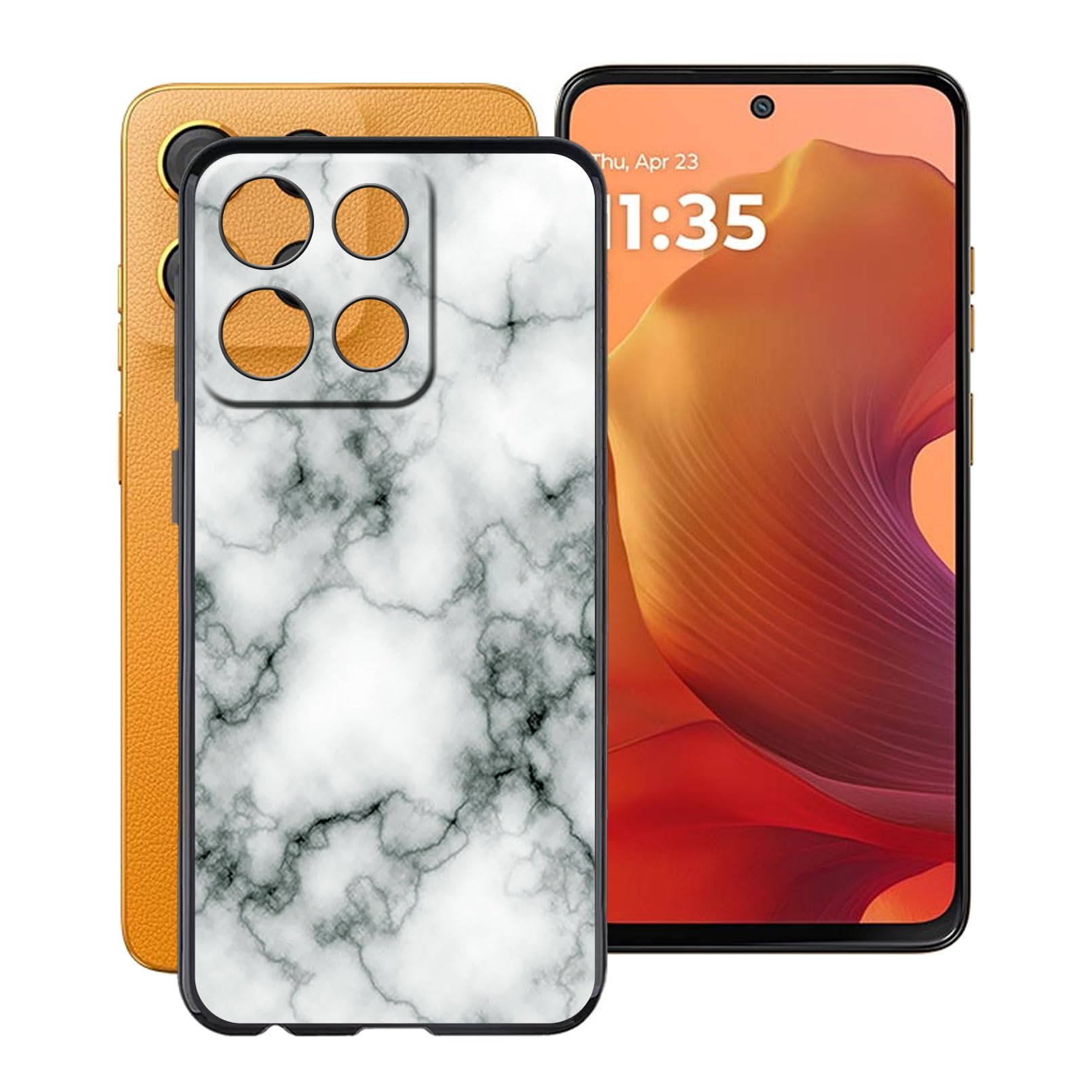 YQINHHME Case for Motorola Moto G15 (6.72