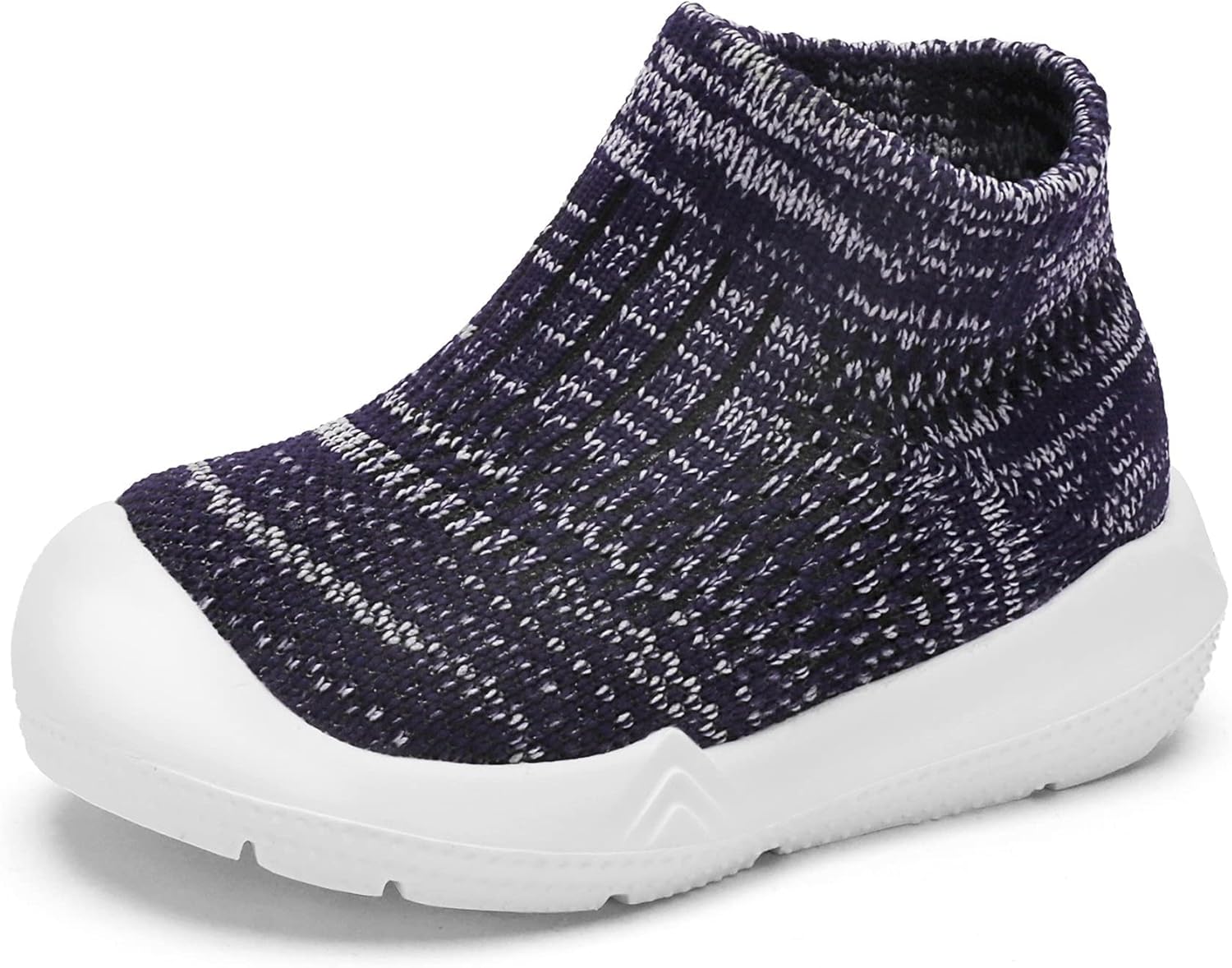 Engtoy Baby Shoes Sock Shoes Baby Walking Shoes Infant Non-Slip Breathable Slippers with Soft Rubber Sole Baby Boys Girls Slip On Sneakers Navy - Image 2