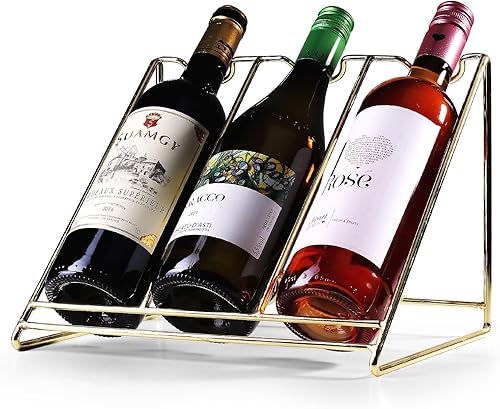 Miniatura 2 de Estante de exhibición de botellas de vino, estante de almacenamiento de vino, estante de exhibición de botellas de licor, estante de vino pequeño