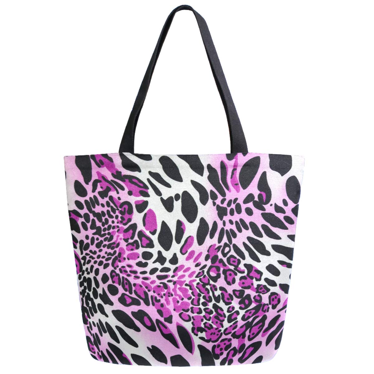 FJAUOQ Bolsa de lona extragrande con diseño de flamencos y rayas de flamencos rosas tropicales, bolsa de almacenamiento para escuela, gimnasio, playa, fin de semana, viajes, reutilizable, compras de