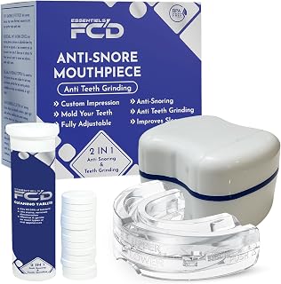 2-in-1 Anti-Snoring/Teeth Grinding Device: Snoring Solution - Anti Snoring Mouth Guard - Effective Anti-Snoring Mouthpiece Stop Snoring - Mouth guard for grinding teeth at night