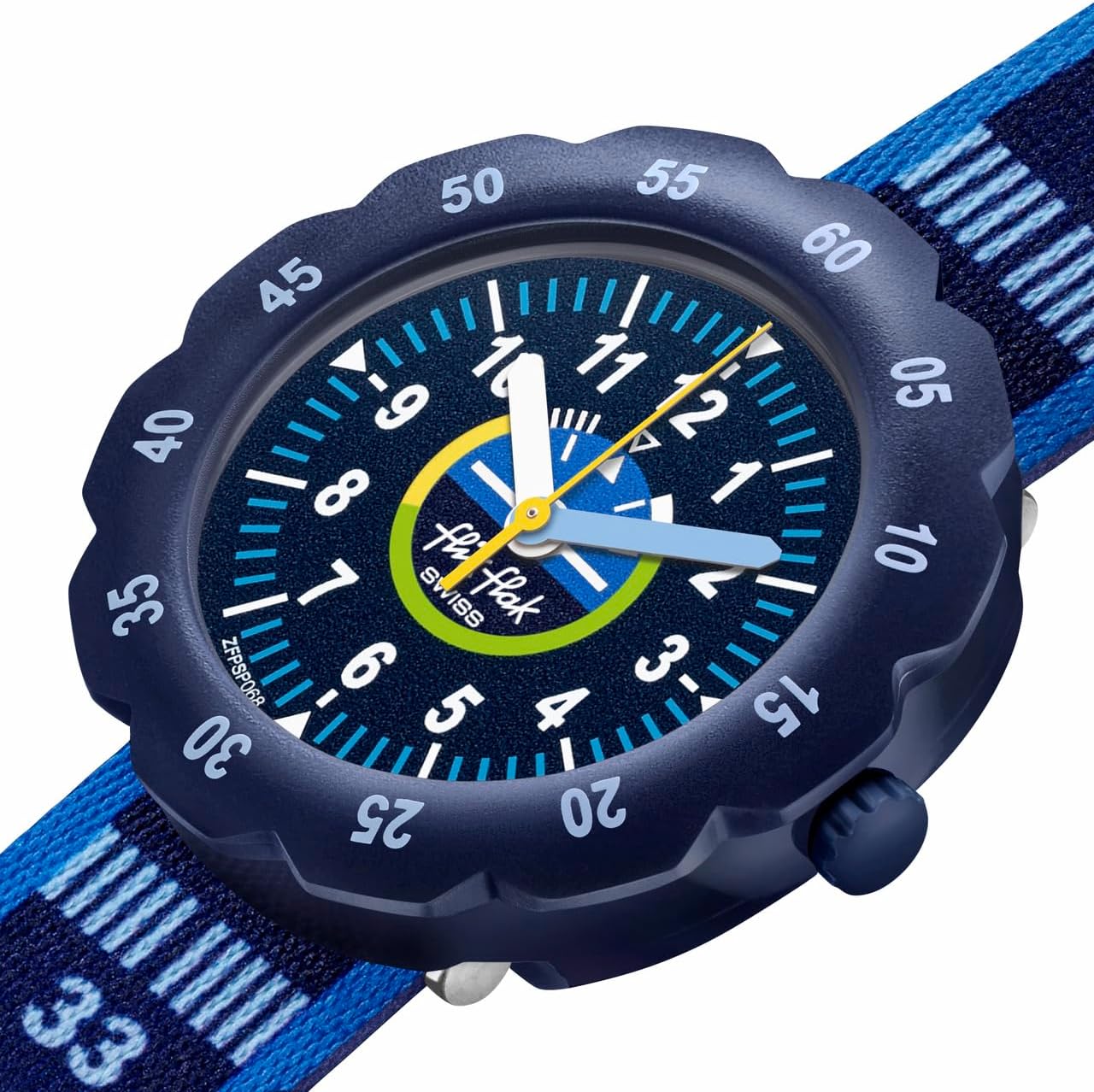 Flik Flak Unisex Kid Watch Biosourced Quartz Waterproof Take Off