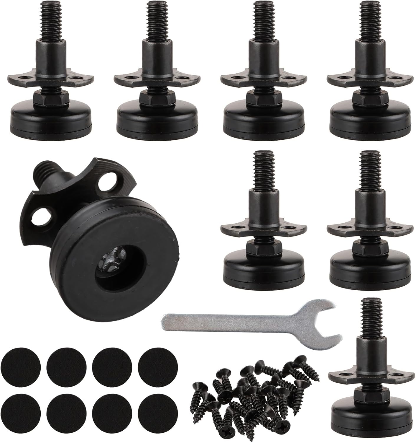 Amazon.com: Oungy 8 PCS Adjustable Furniture Leveling Feet Heavy Duty ...