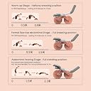 DARKNESS New Ab roller Wheel, Automatic Rebound 2 In 1 For Abs Workout, Abdominal FitnessWheel for men women, Dynamic Core Trainer Plank Exercise Wheels For Home Gym Fitness (Mobile Stand Not Include) (Multicolour) gallery image