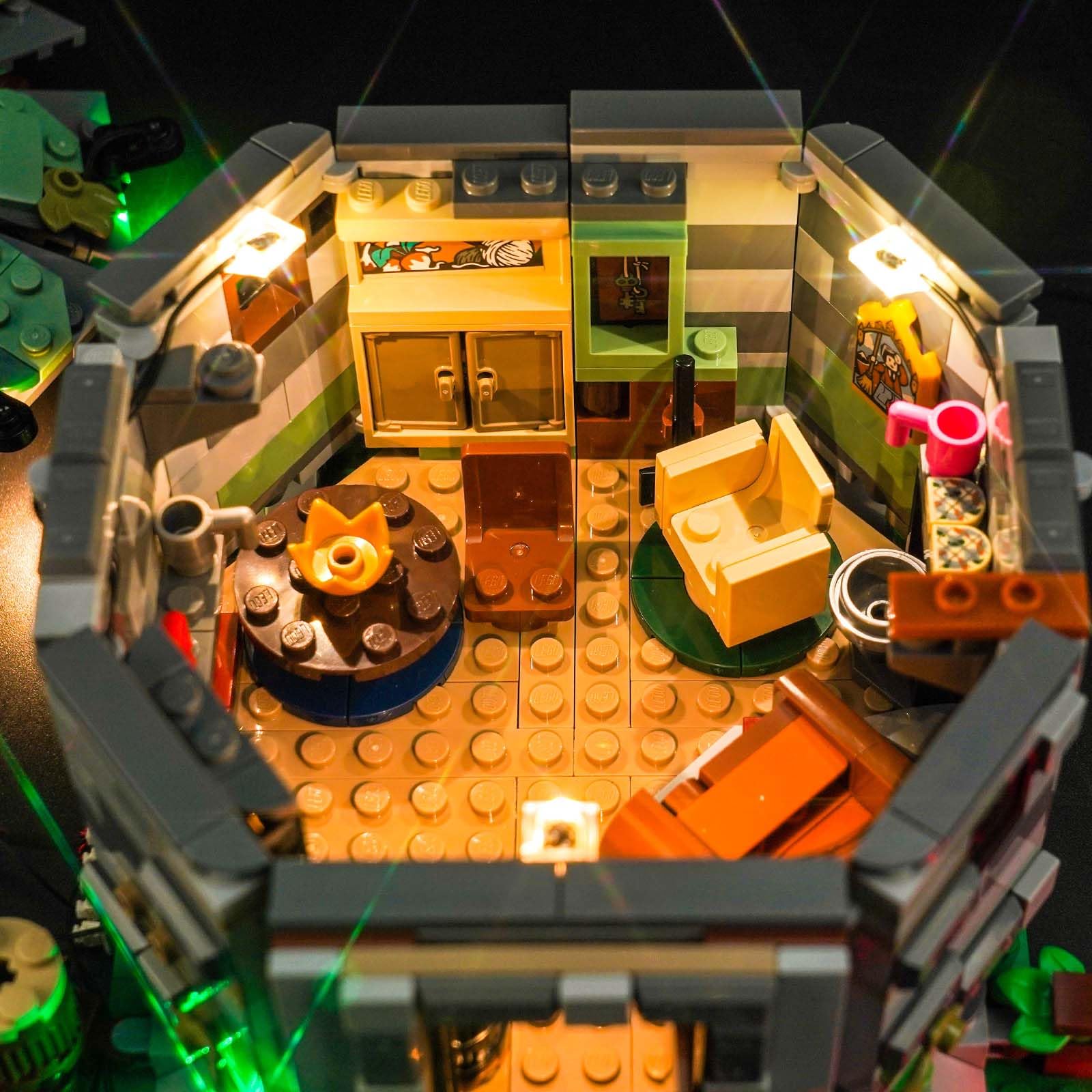Hagrid's Hat - Set di luci a LED per tour inaspettato - Kit di illuminazione decorativa per Lego - 5