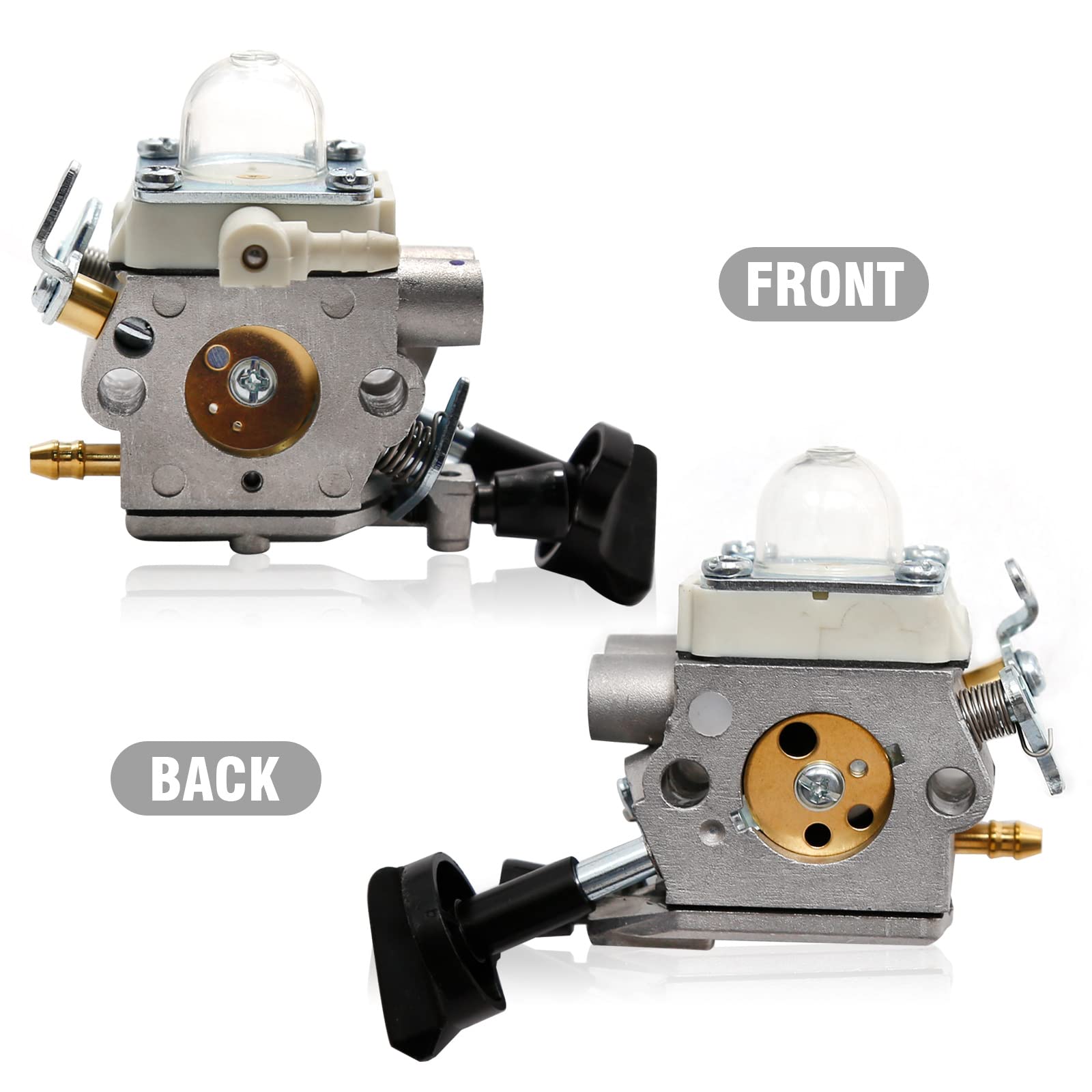 4241-120-0615 Kit Carburatore, Kit Filtro Aria per Soffiatore Foglie Stihl BG56 BG56C SH56 Sostituzione per Zama C1M-260 C1M-S260B 4241-120-0632 4241-120-0622 Carburatore Motore