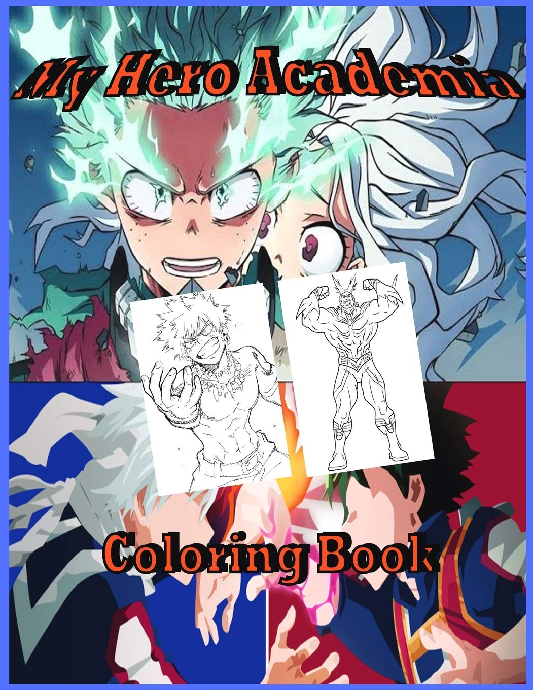 Buy My Hero Academia Coloring Book Super edition book for Boku No Hero