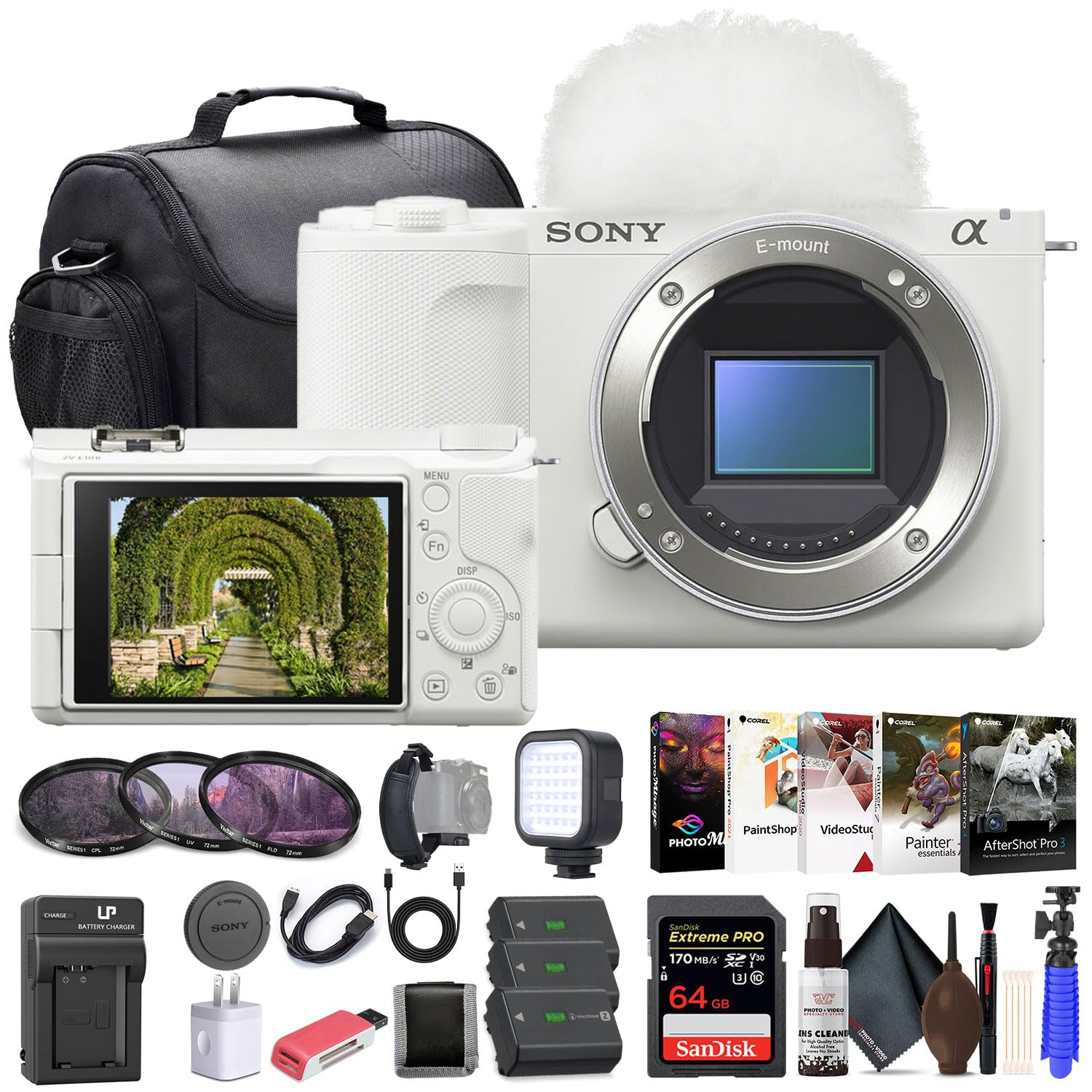 Amazon | ソニー ミラーレスカメラ本体 α ZV-E10 II & フォトソフト