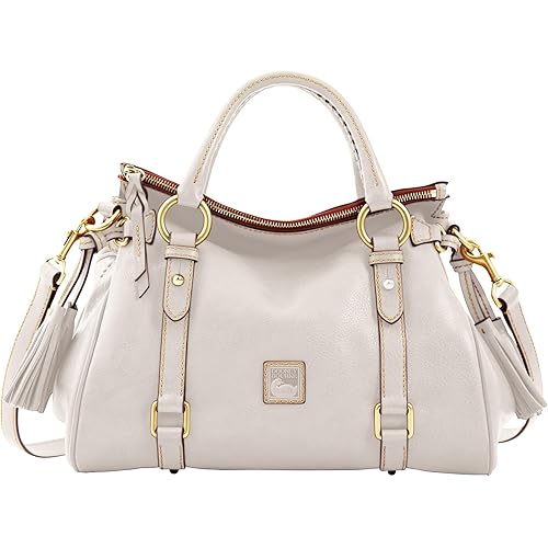 Dooney & Bourke Satchel Handbags for Women, Florentine Leather Bag with Optional Crossbody Strap