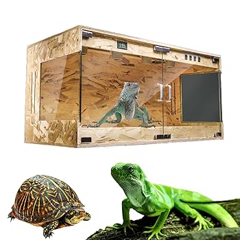 Amazon | Gwufiu 爬虫類 ケージ 120cm 大型 特大 亀トカゲヘビ
