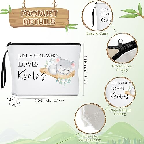 Miniatura 3 de Sieral 2 piezas de regalos para mujeres, amantes de los animales, bolsa de maquillaje, bolsa de regalo, bolsa de maquillaje para mujer amante de los