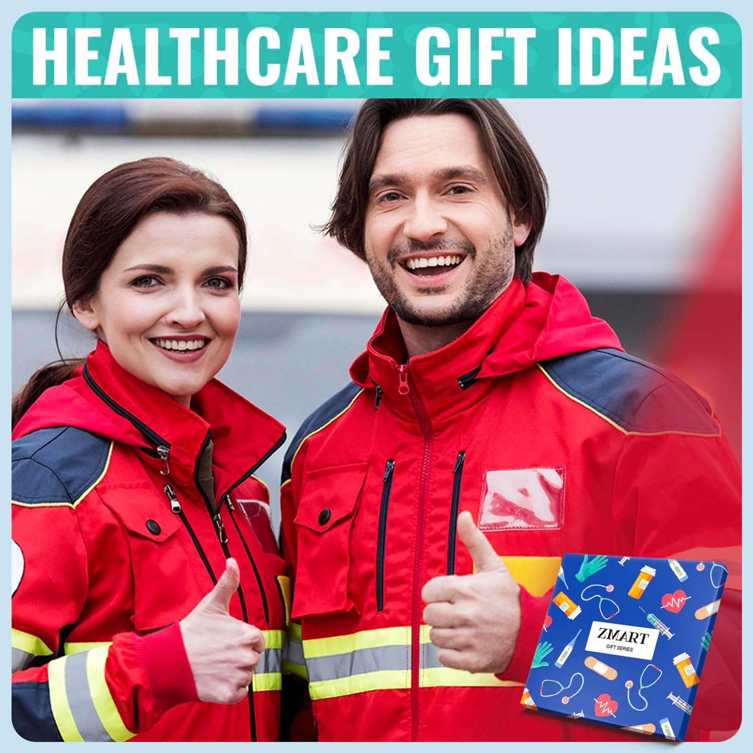 Zmart EMT Doctor Gifts for Men - EMS Week Gifts, Paramedic Gift for Women, EMT Doctor Socks - Image 7