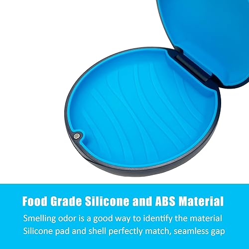 Miniatura 10 de Funda de retención, bonita funda delgada compatible con Invisalign, caja de retención de ortodoncia con cierre magnético personalizado (paquete de 2