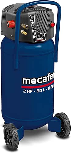 Compresseur vertical 50l Mecafer Fifty 425090 17 Mecafer 425790 Compresseur vertical 50 L Blue line