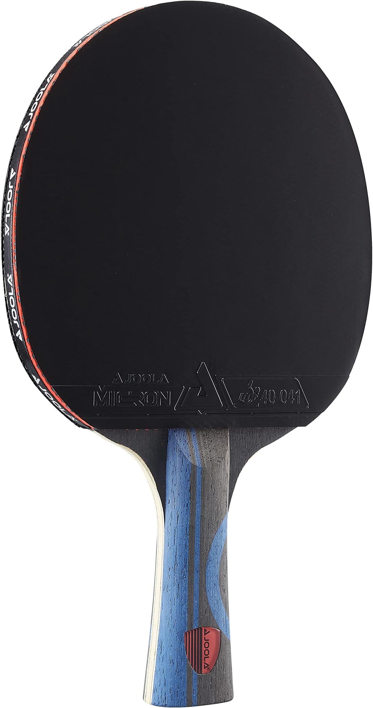JOOLA Infinity Edge - Tournament Performance Ping Pong Paddle w/Pro Carbon Technology - Black Rubber on Both Sides - Competition Ready - Table Tennis Racket for Advanced Training - Designed for Speed