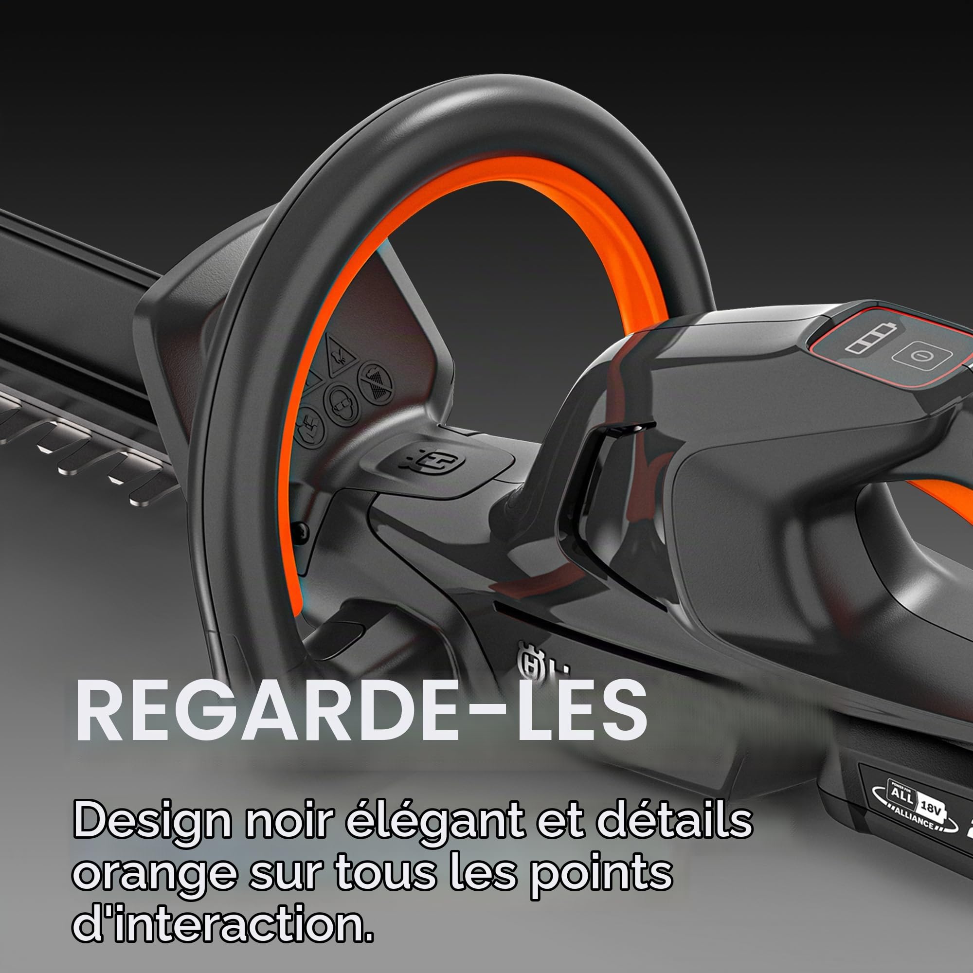 Husqvarna Taille-Haie sur Batterie Aspire H50-P4A Lame 50 cm