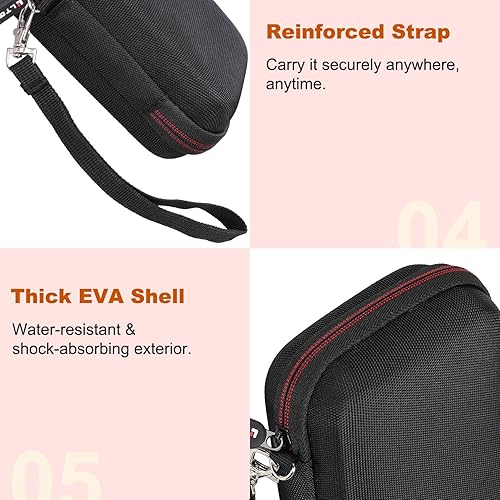 Miniatura 5 de LTGEM Funda rígida para cámara digital Kodak PRINTOMATIC o Kodak Smile con impresión instantánea digital, color rosa