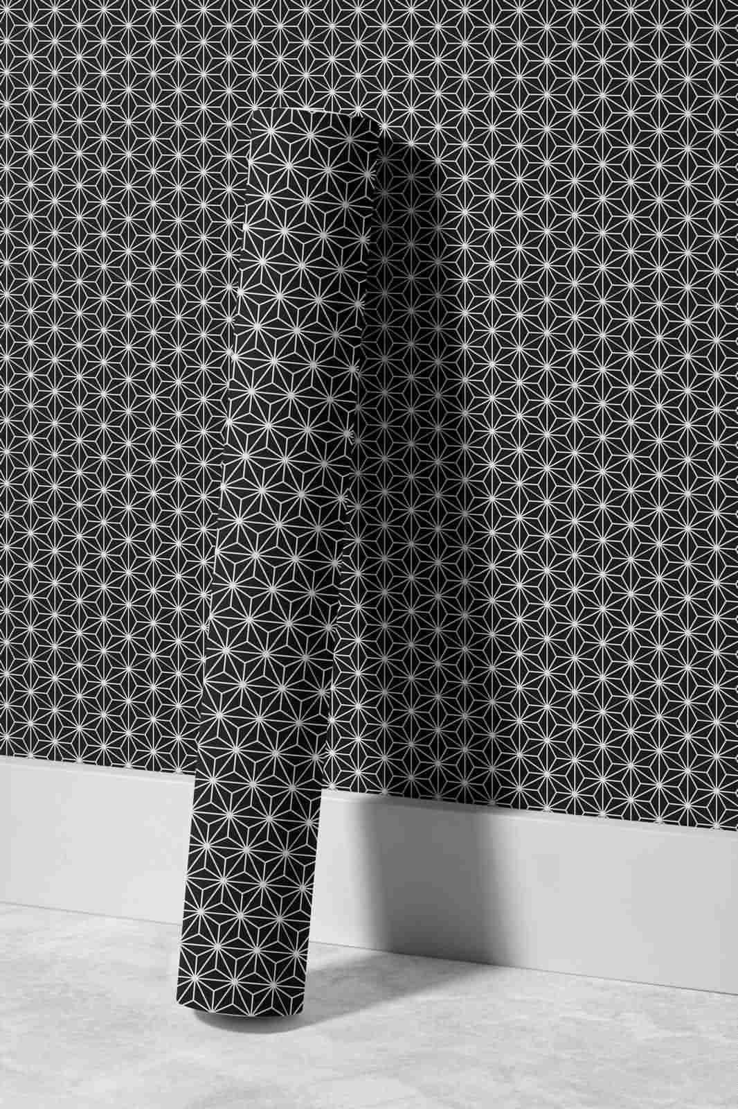 Papel Pintado Autoadhesivo 3d Retro Impermeable Adhesivo Cocina Bano
