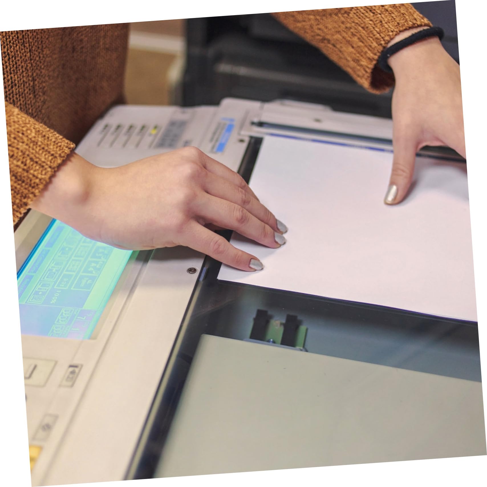 Alipis 500 fogli Carta per Stampante Bianca Multiuso per Ufficio e Scuola Carta Spessa e Liscia per Stampa e Disegno DIY Resistente e Adatta Fotocopie e Documenti