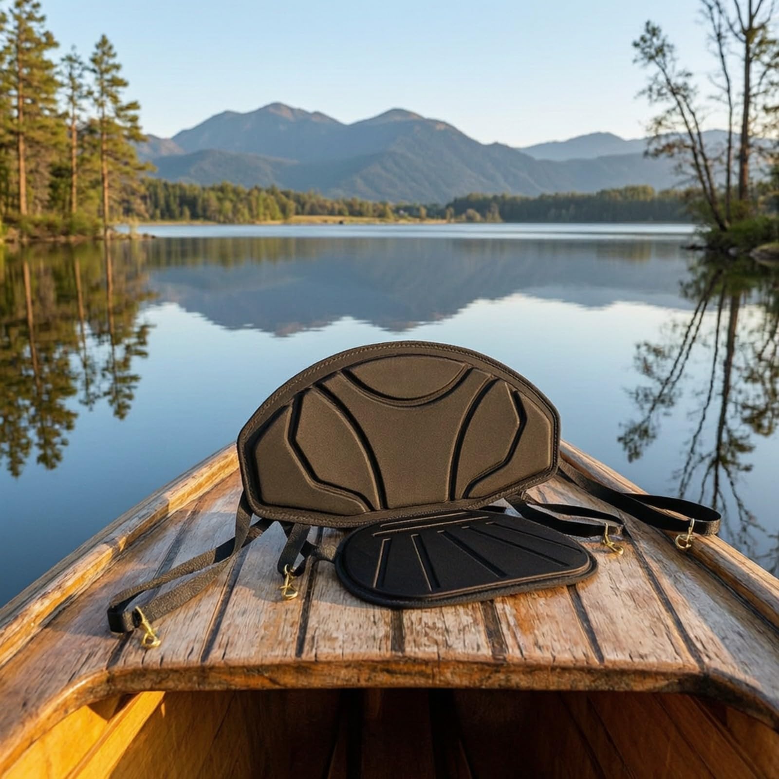 Gralara Asiento Kayak con Respaldo | Impermeable, Cojín Asiento para Canoa, Universal, Paddle, Kayakistas
