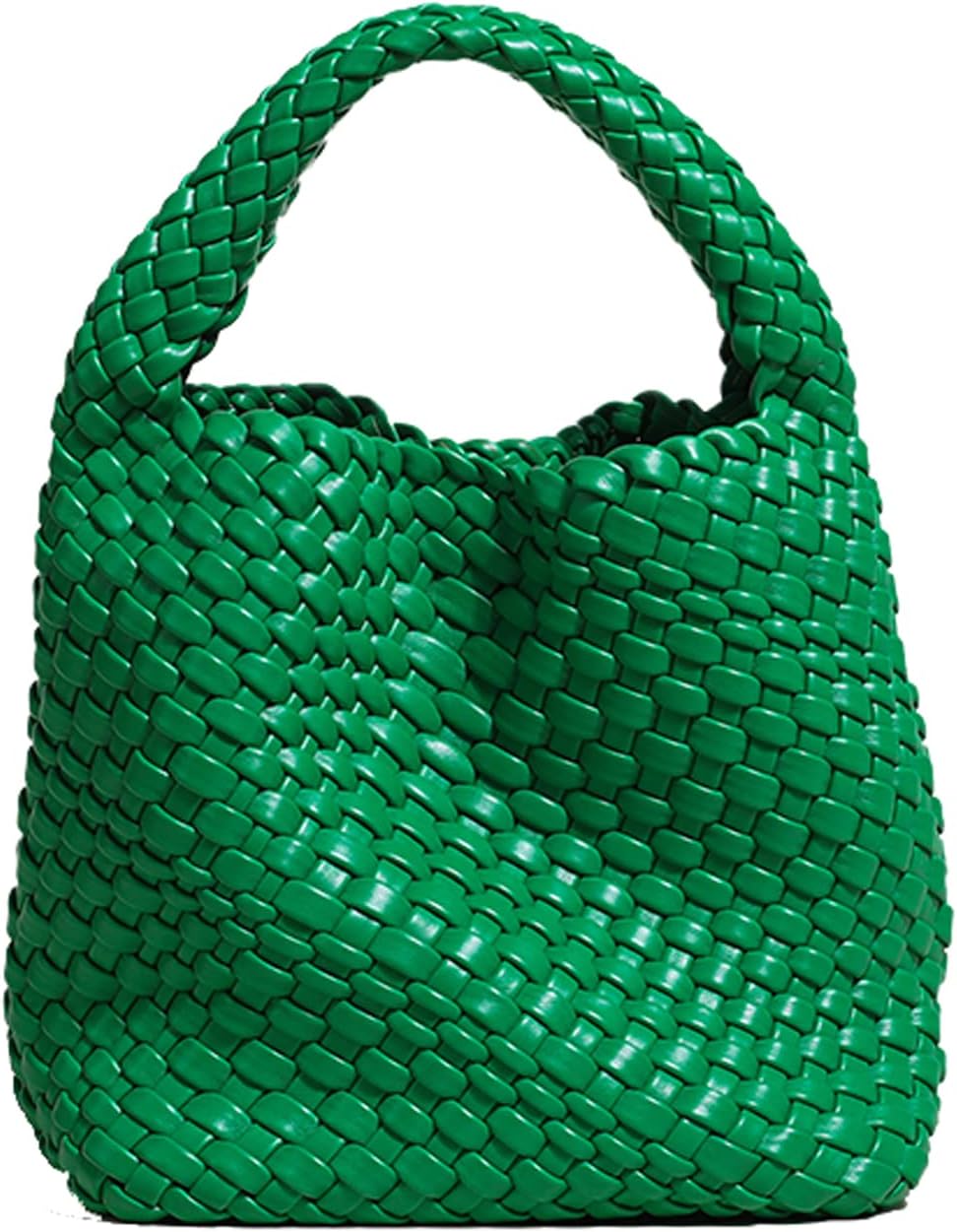 JINMANXUESmall Woven Bags for Women Cute Hobo Tote Woven Handbag Mini Clutch Purse vegan leather Crossbody bags Shoulder Handmade Bag