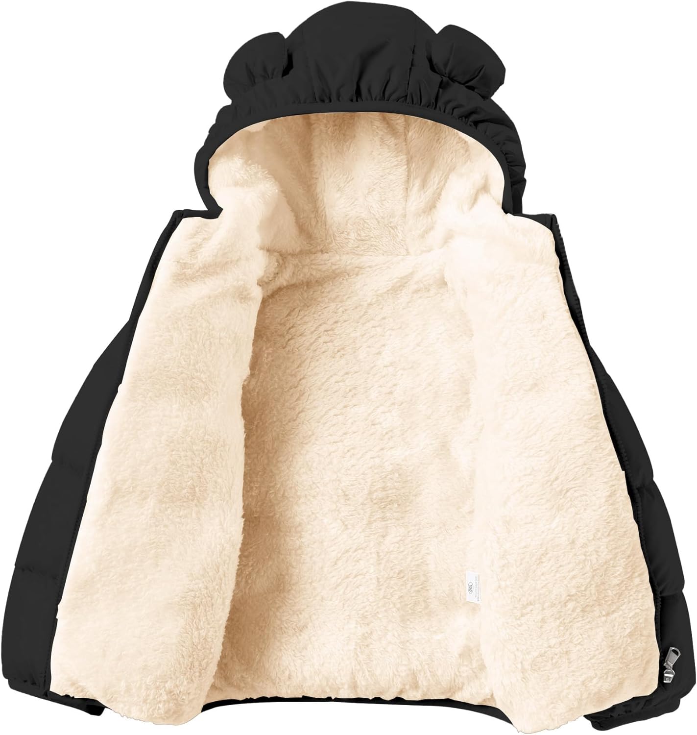 Toddler Boys Girls Thicken Winter Coat Baby Fleece Warm Cute Bear Ear Hooded Jacket Clothes 2024 - Image 2