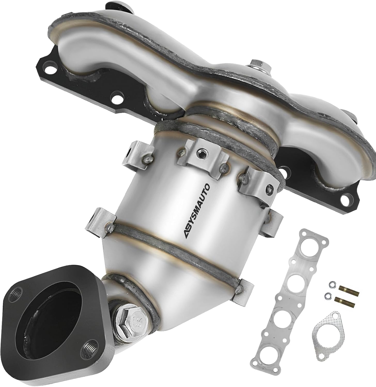 Catalytic Converter Compatible with Hyundai Sonata 2009-2015, Kia Rondo 2009-2010, Kia Optima 2009-2015 2.4L l4 Rear Catalytic Convertor Direct-fit 641461 (EPA Compliant)