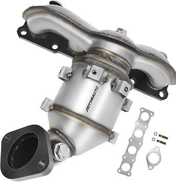 Catalytic Converter Compatible with Hyundai Sonata 2009-2015, Kia Rondo 2009-2010, Kia Optima 2009-2015 2.4L l4 Rear Catalytic Convertor Direct-fit 641461 EPA Compliant