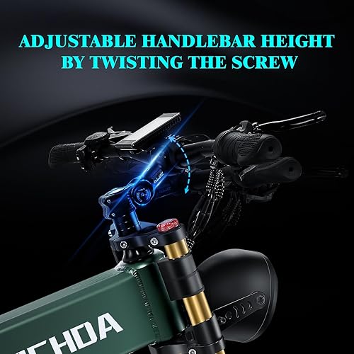 Miniatura 7 de Bicicleta eléctrica Daul Motor de 1000 W2000 W, batería de celda LG de 120 millas y 48 V 30 Ah, bicicleta eléctrica de neumático grueso de 26 x 4.0